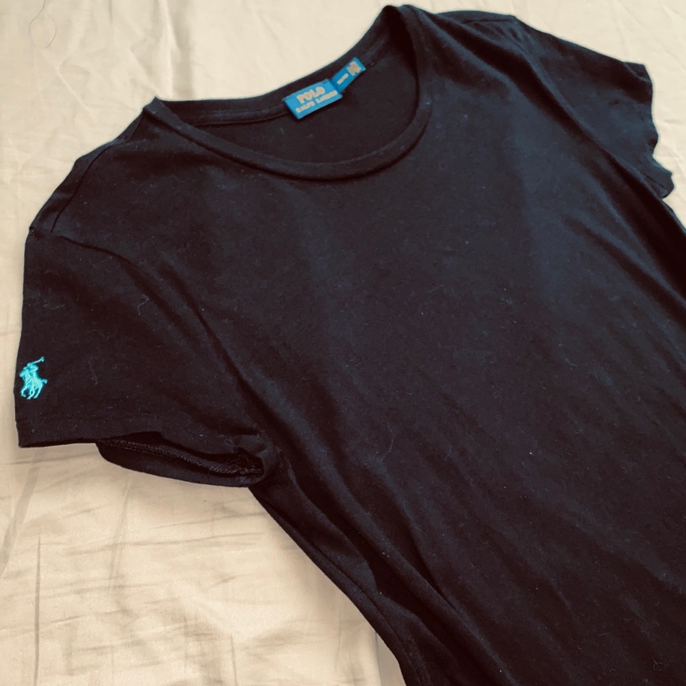 Black polo dress